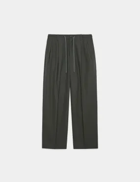 A23C-02PT01C ORGANIC COTTON GABARDINE DOUBLE PLEATED EASY