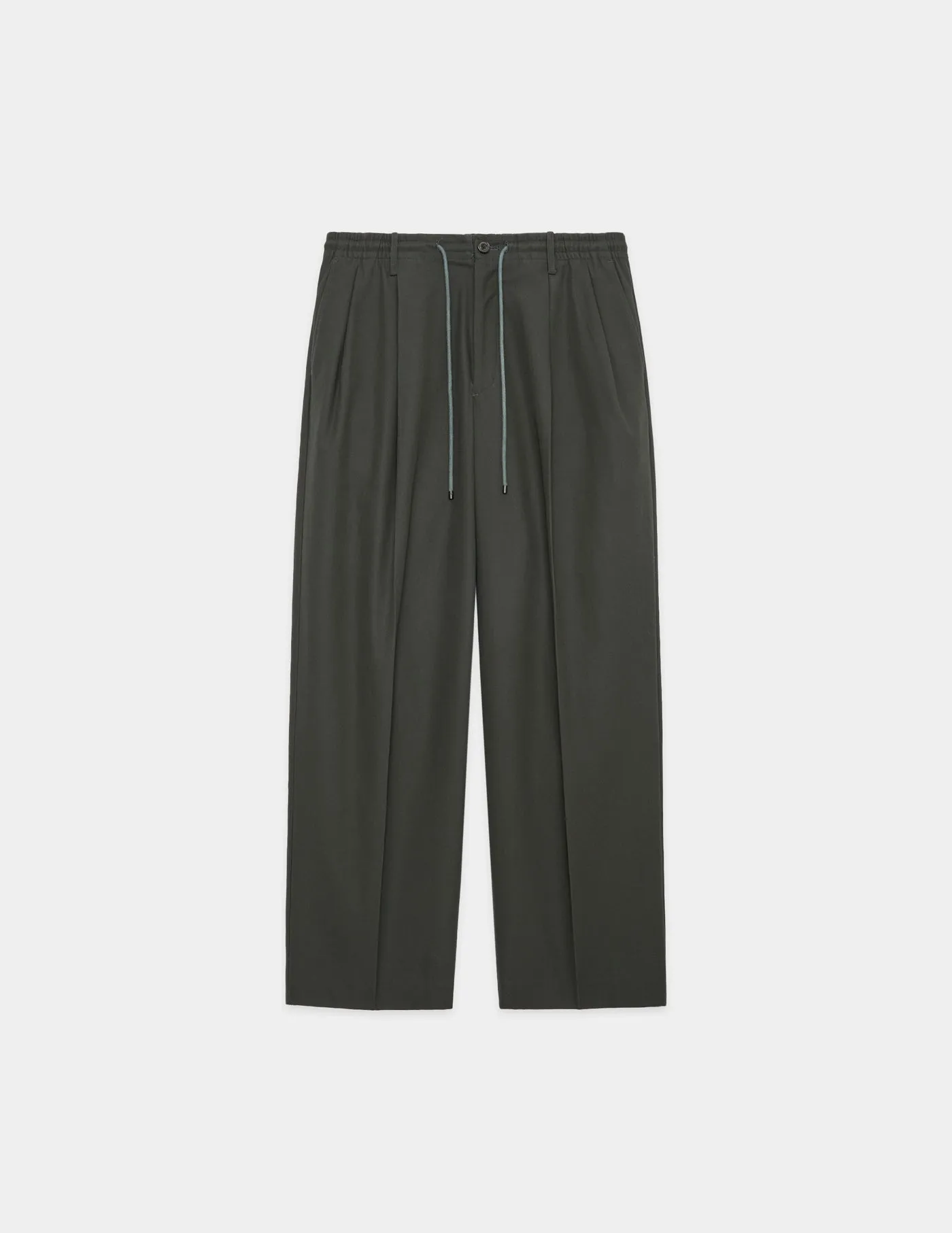 A23C-02PT01C ORGANIC COTTON GABARDINE DOUBLE PLEATED EASY