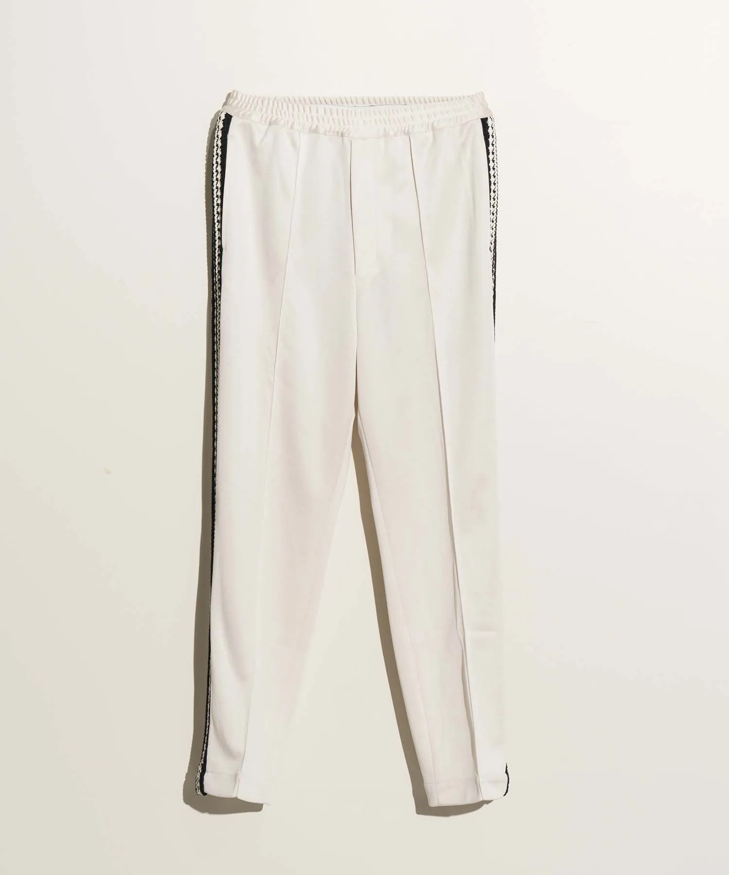 Crochet Side Line Easy Straight Pants