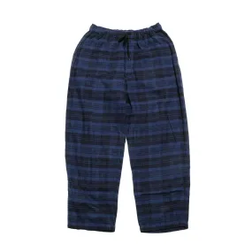 GOLD - COTTON NEL CHECK EASY PANTS - GL42404