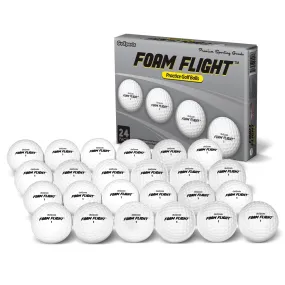 GoSports Foam Flight Practice Golf Balls - White