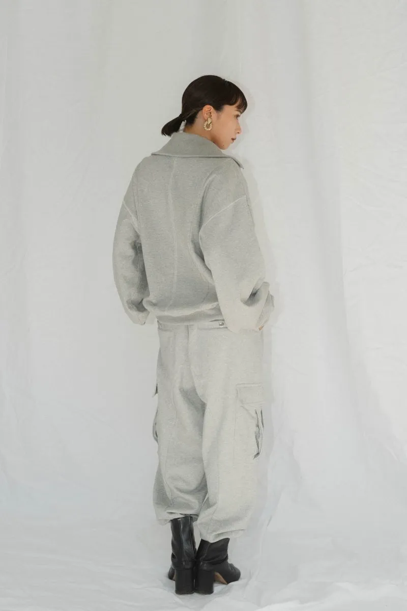 half zip sweat tops(unisex)/3color