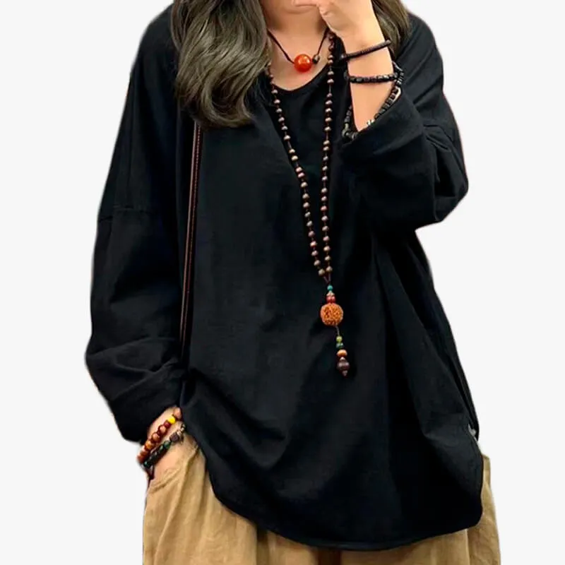 Loose Granola Girl Long Sleeve Shirt