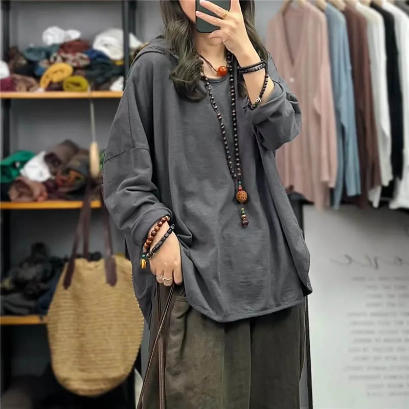 Loose Granola Girl Long Sleeve Shirt