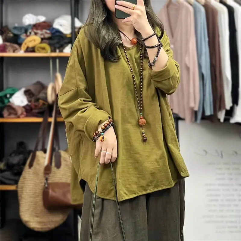 Loose Granola Girl Long Sleeve Shirt
