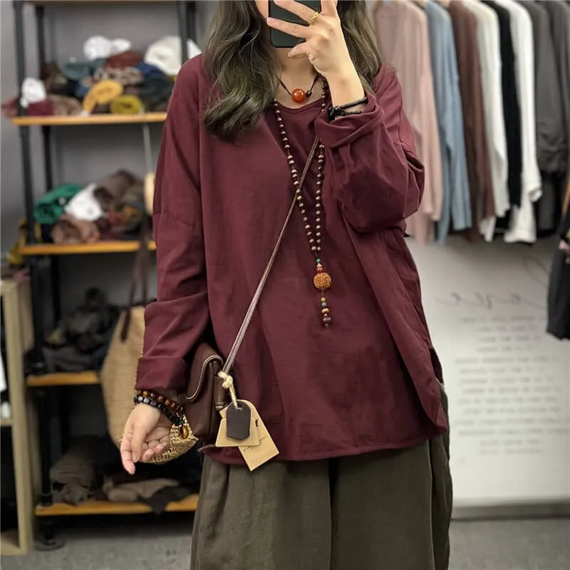 Loose Granola Girl Long Sleeve Shirt