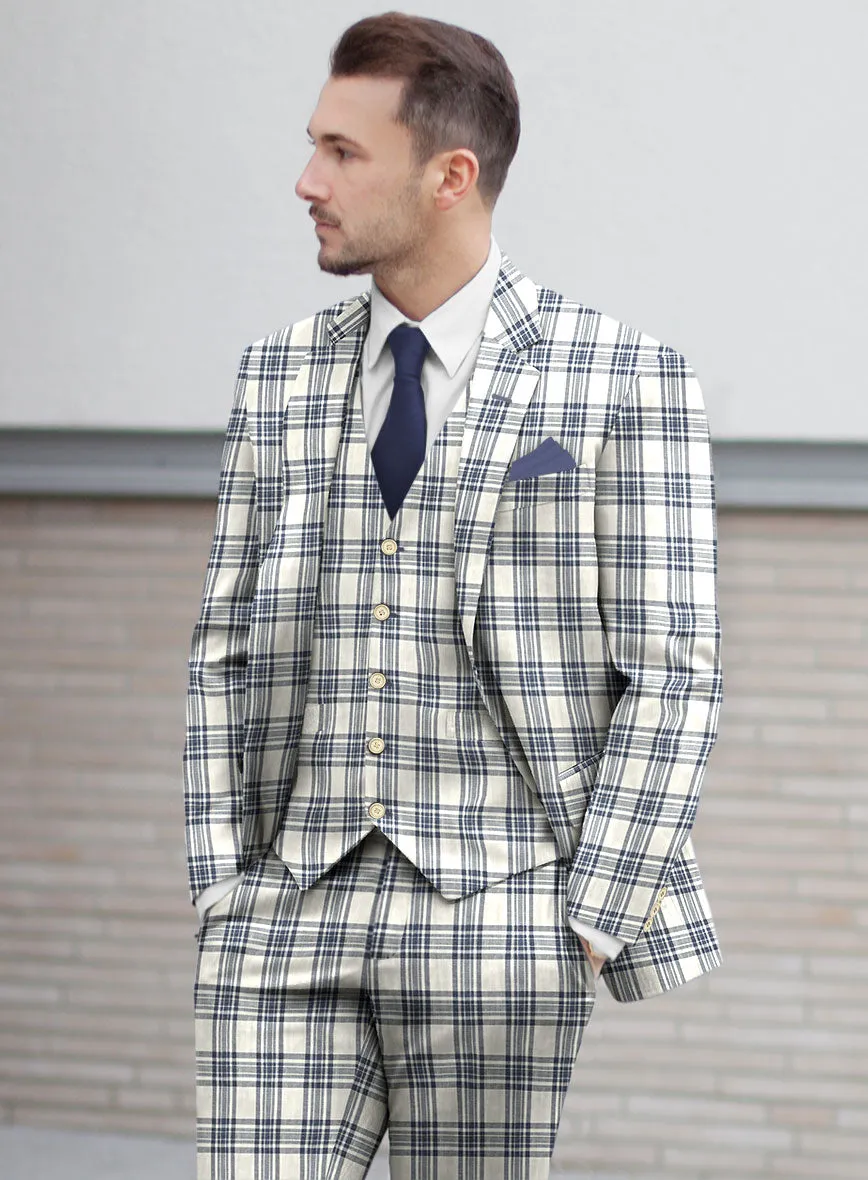 Loro Piana Amore Wool Silk Linen Suit