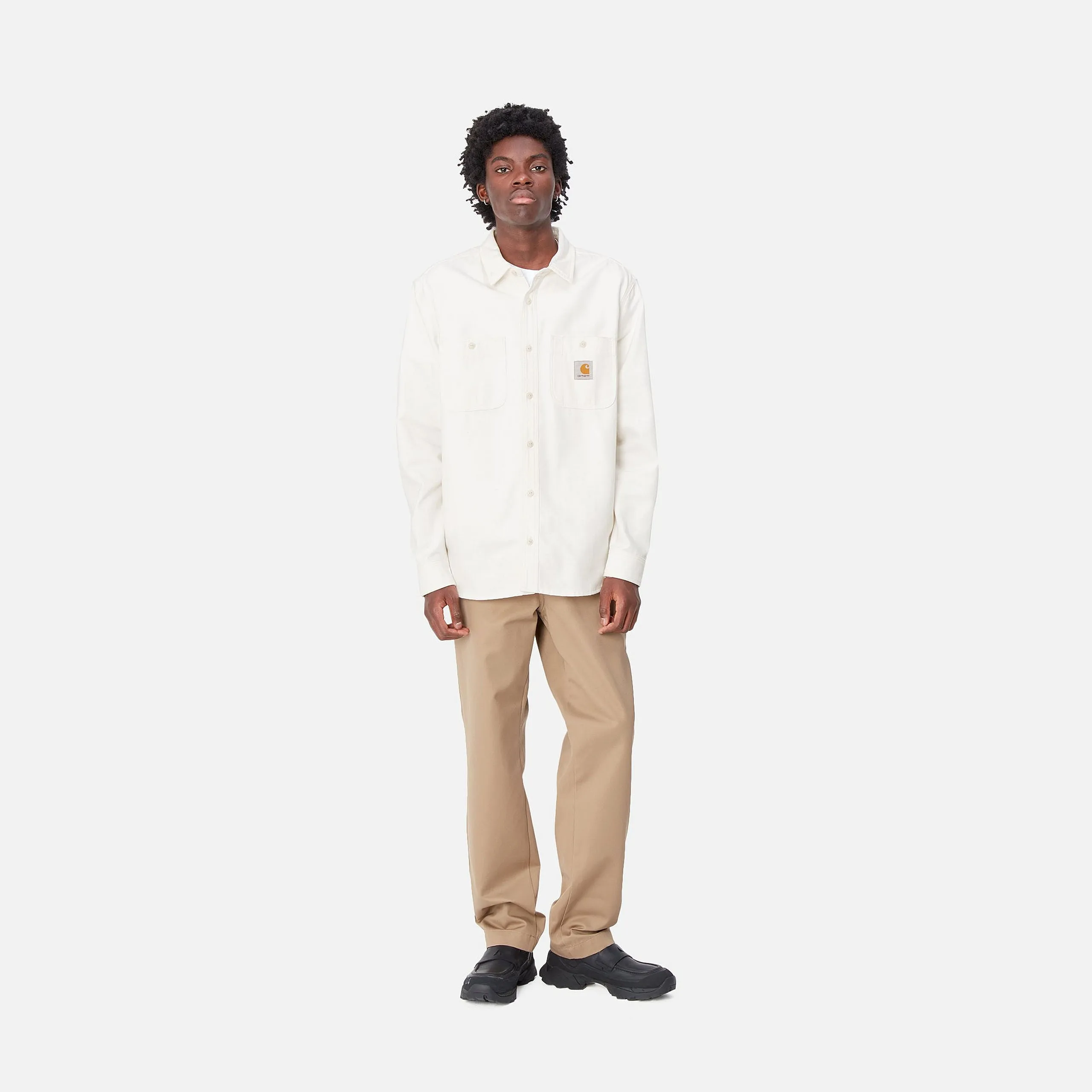 L/S CLINK SHIRT / CARHARTT WIP / WAX RIGID