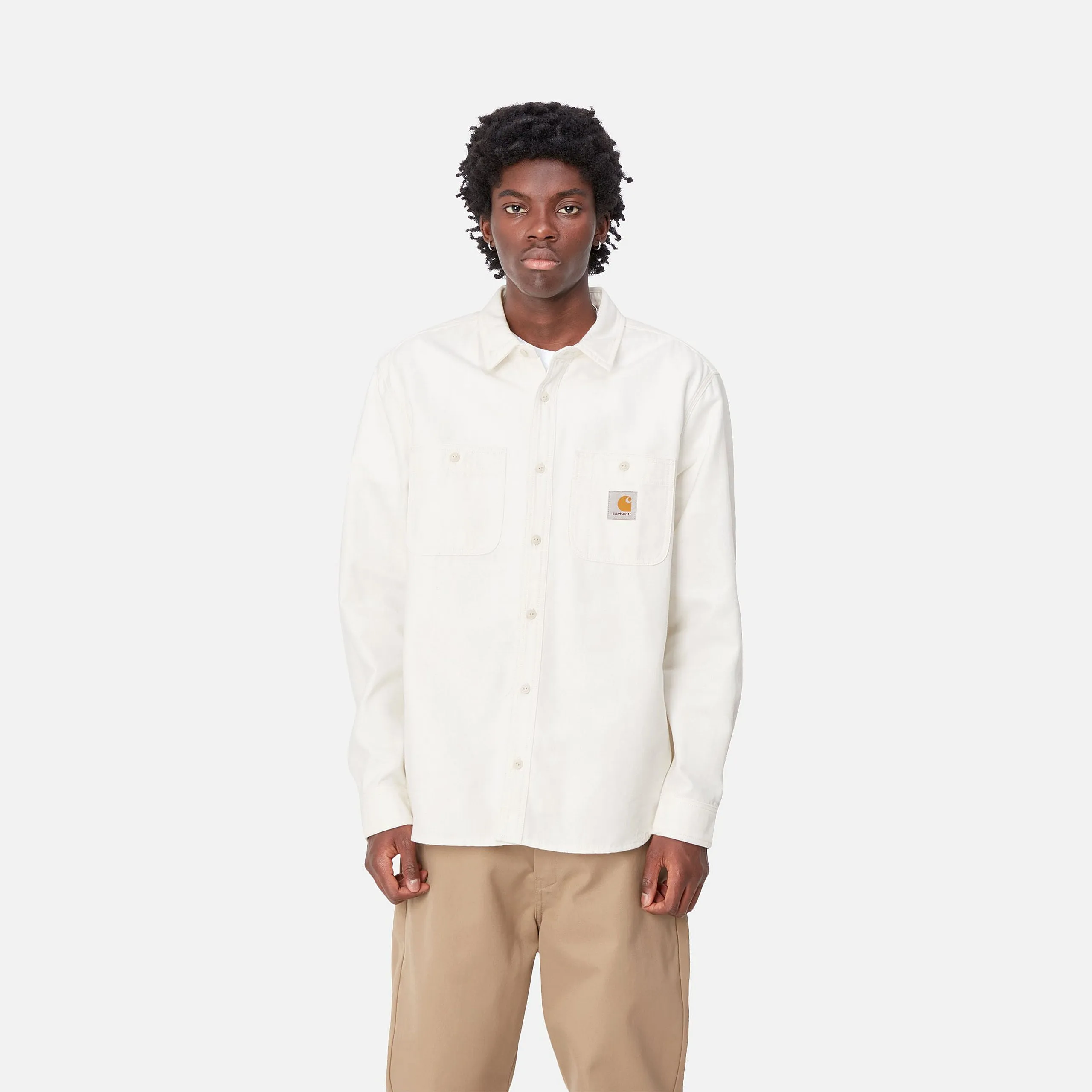 L/S CLINK SHIRT / CARHARTT WIP / WAX RIGID