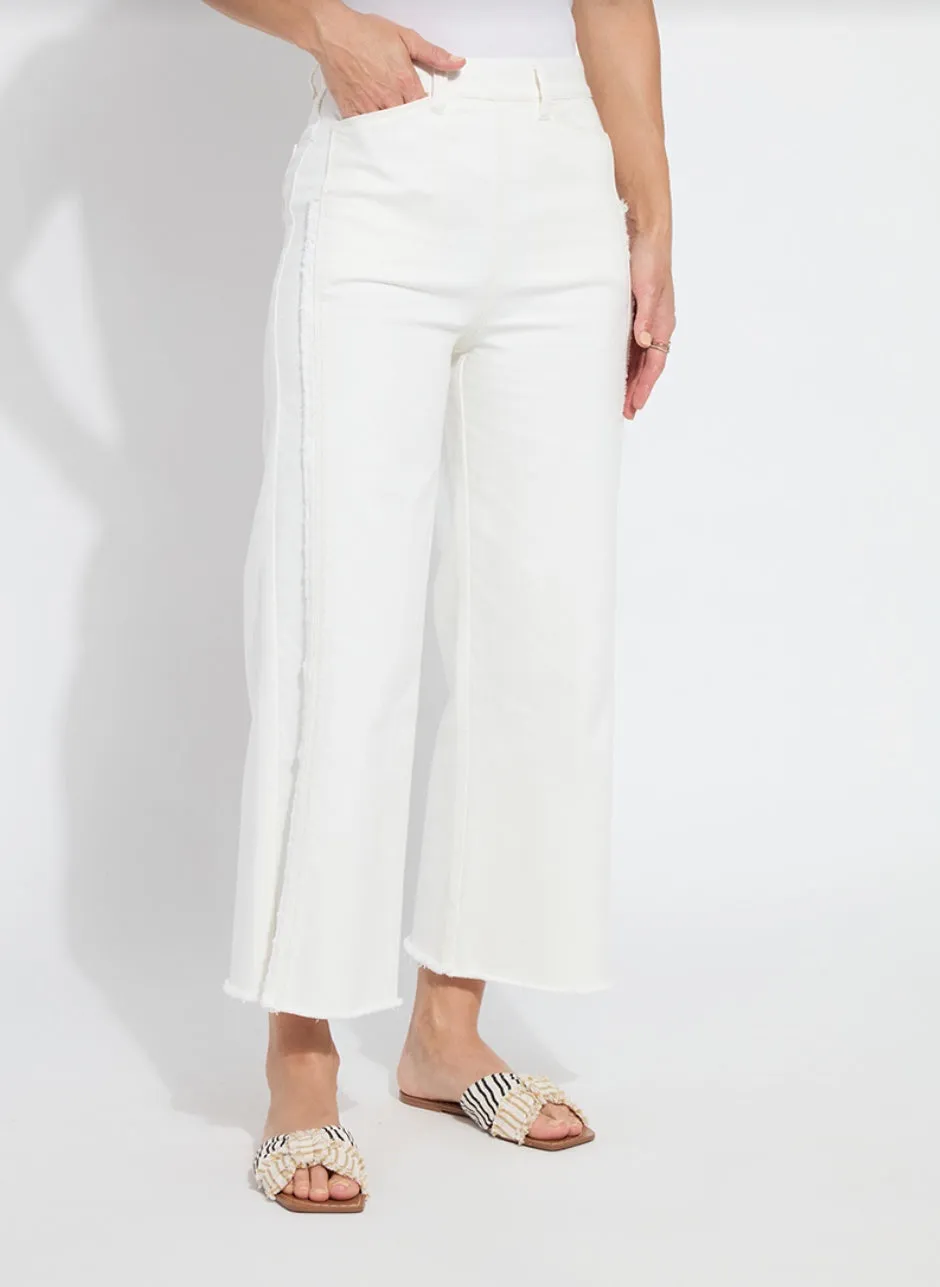 Noah Crop Fringe Denim