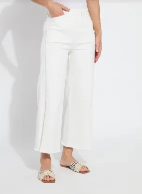 Noah Crop Fringe Denim