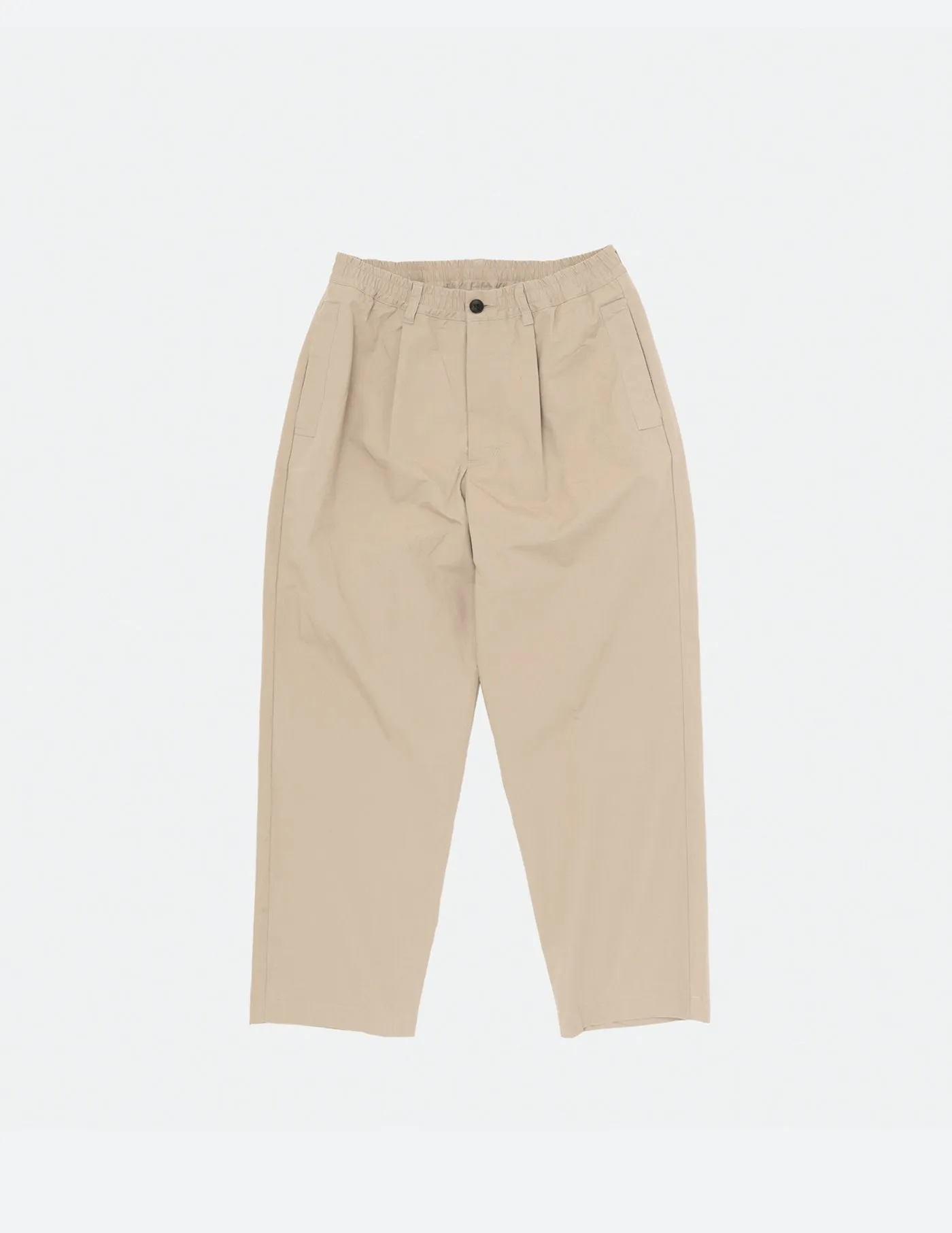 PT03232 COTTON SILK ONE TUCK EASY PANTS