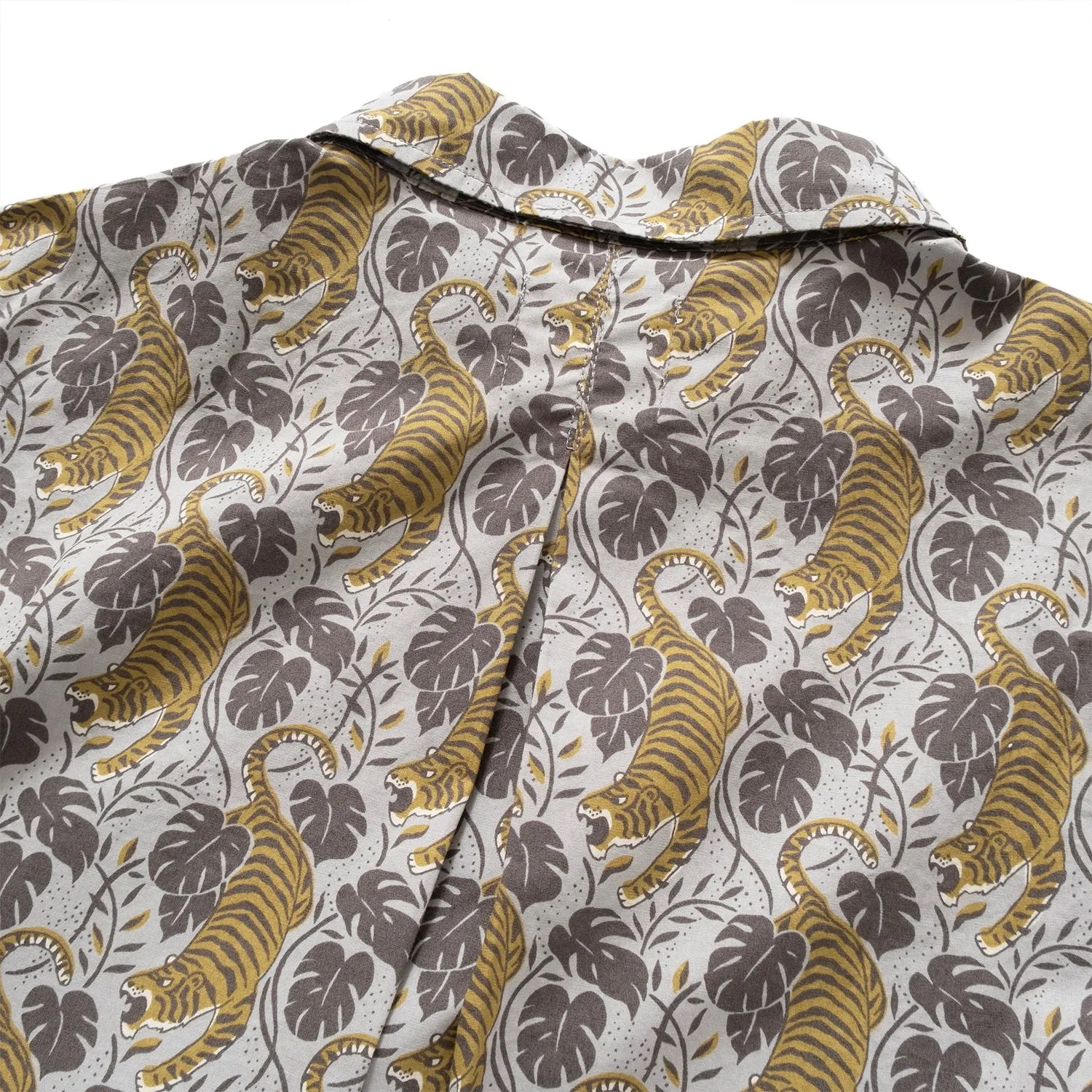 (ST374) Japan Made Fabric Pattern Shirt
