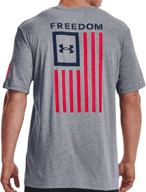 UNDER ARMOUR MENS FREEDOM TSHIRT