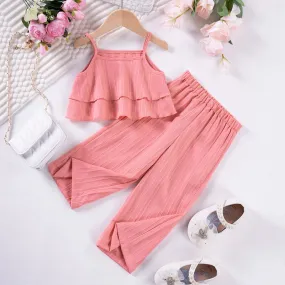 Wide Leg Pant Set
