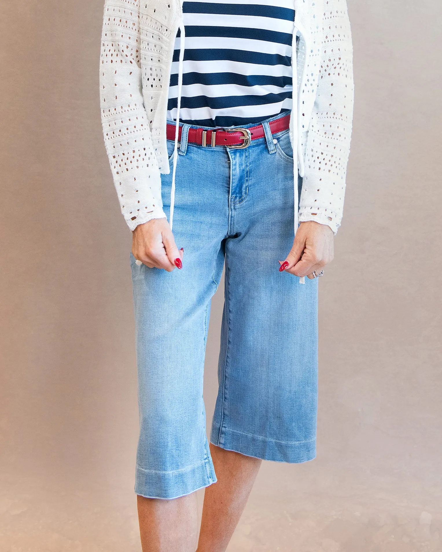 Wide Leg Yacht Pant